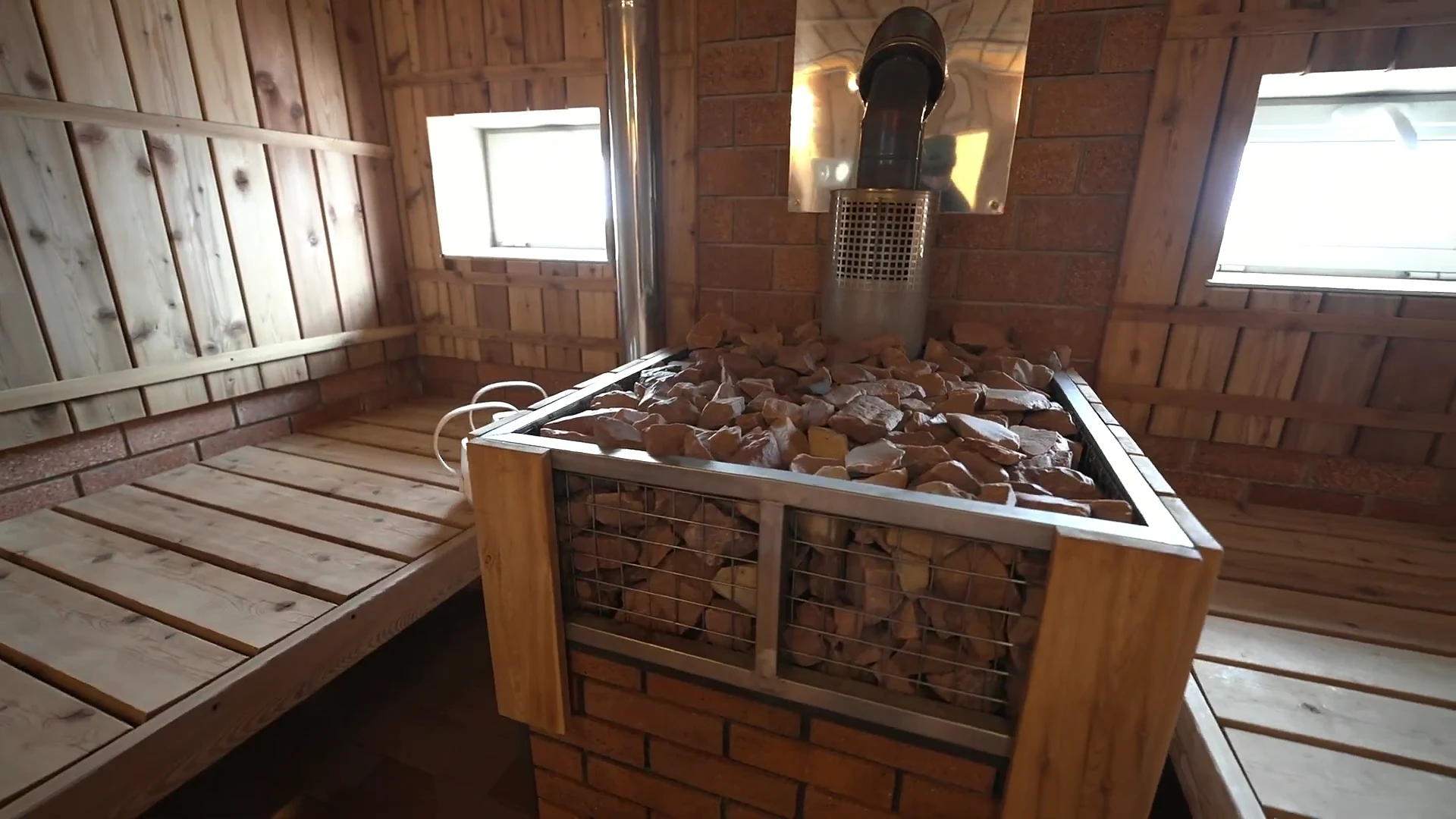 Small Sauna: interior 2