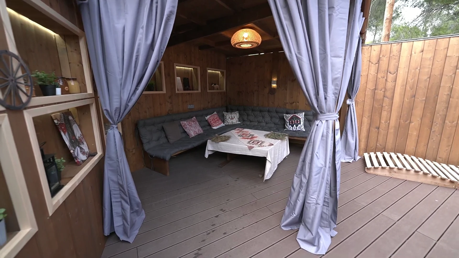 Small Sauna: interior 3